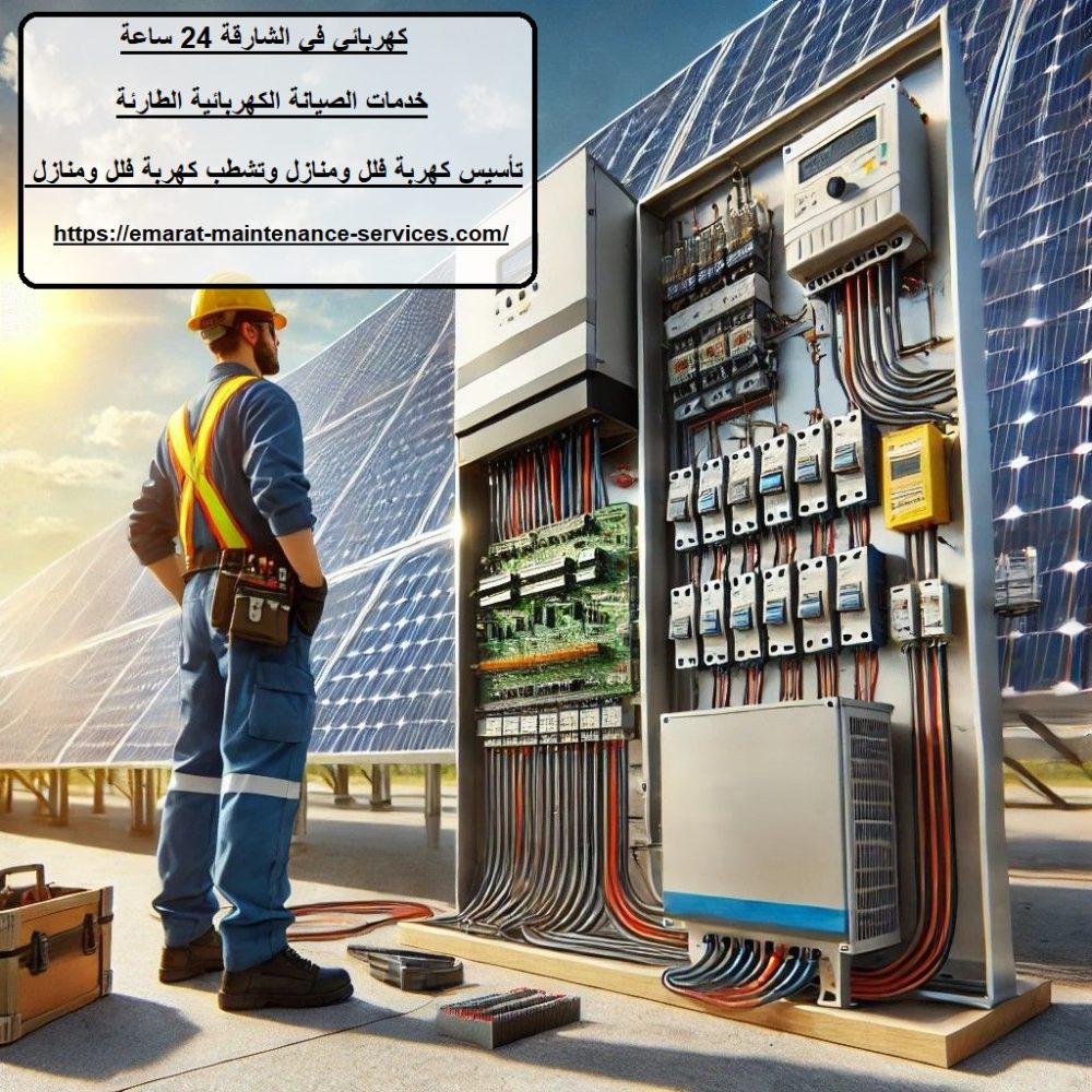كهربائي في الشارقة 24 ساعة